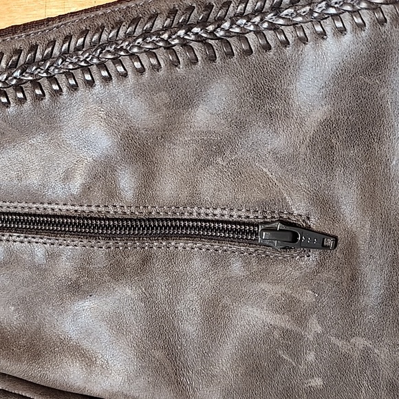 Vince Camuto VC-BENDRA mushroom brown high leather boots - Picture 2 of 9